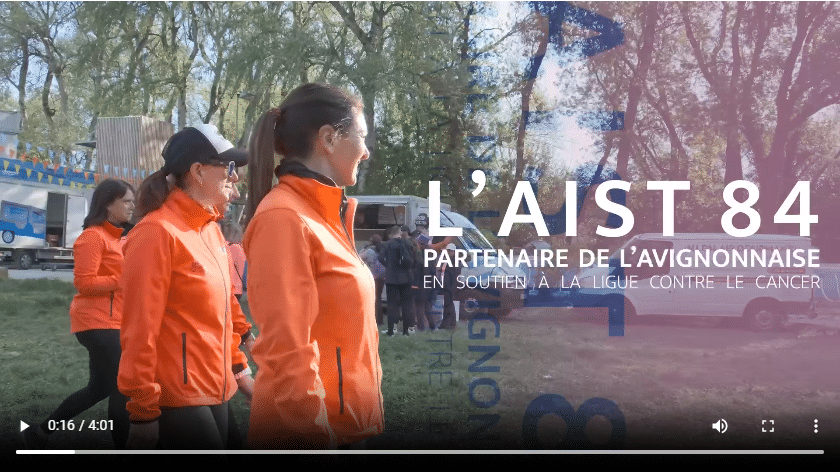 L'AIST 84, partenaire de l'Avignonnaise en soutien à la Ligue contre le cancer