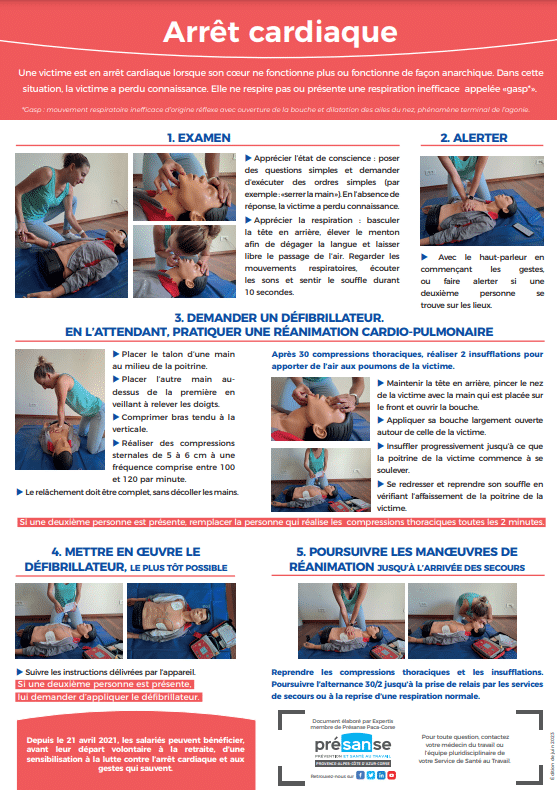 Arrêt cardiaque : la loi protégera les citoyens sauveteurs - Restenvie %