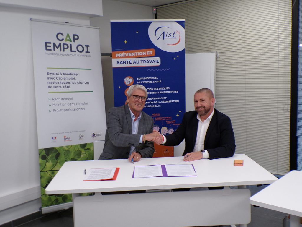 AIST 84 et Cap emploi 84 : une coopération renforcée pour le maintien en emploi !
